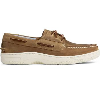 Sperry Billfish Plushwave Hnede - Panske Mokasíny